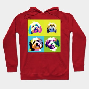 Havanese Pop Art - Dog Lover Gifts Hoodie